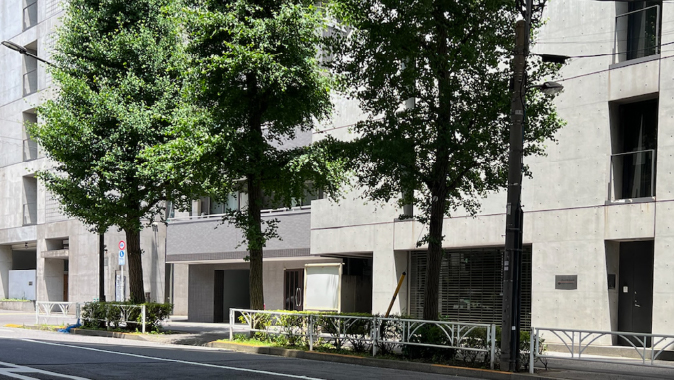 代々木本社の社屋外観