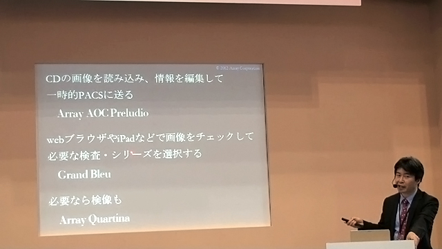 発表の様子